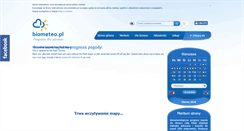 Desktop Screenshot of biometeo.pl